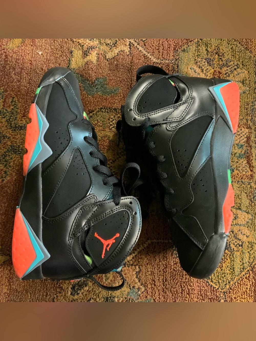 Jordan Teal & Orange 7s✨